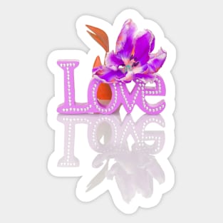 Love Reflection Sticker